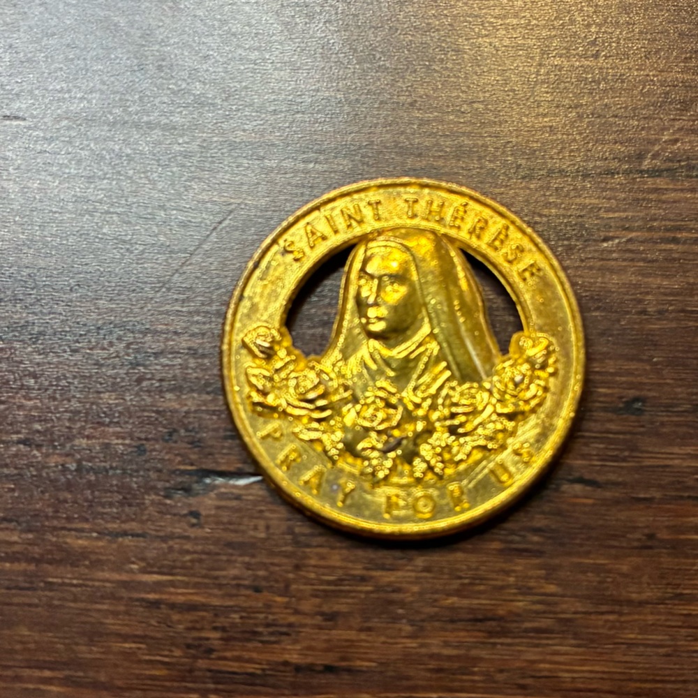 St. Teresa Catholic Gold Token Coin